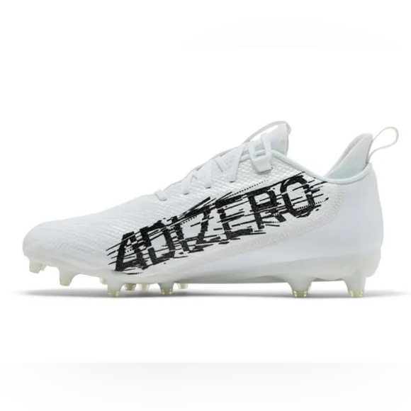 NEW [Adidas] Adizero Scorch Lightweight Football Cleats Black/White Men’s US 14 - Picture 4 of 13